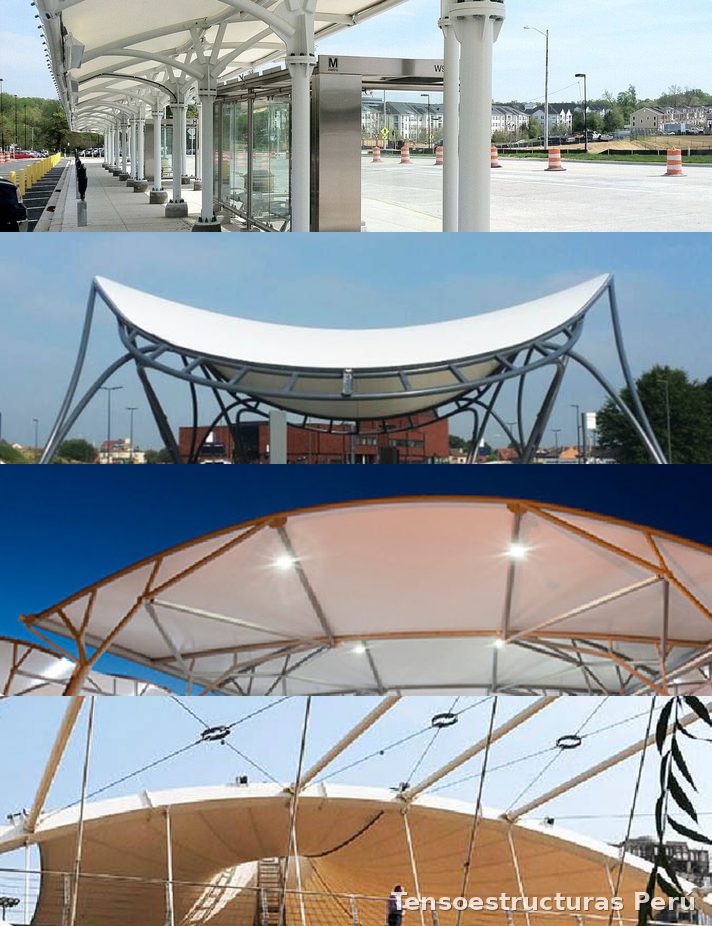 Armazón de carpa armable y codos soldados fabricados por Tensoestructuras Perú